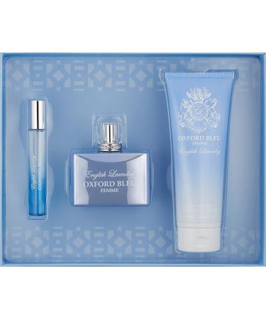 English Laundry Oxford Bleu Femme Eau de Parfum Spray Gift Set - Exclusive Fragrance Experience - Buy Online on GoSupps.com