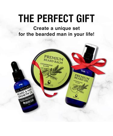 Beard Club Cedar Wood and Lime Beard Balm for Men - Moisturizer, Butter, Softener, Conditioner & Wax - Buy Online on GoSupps.com