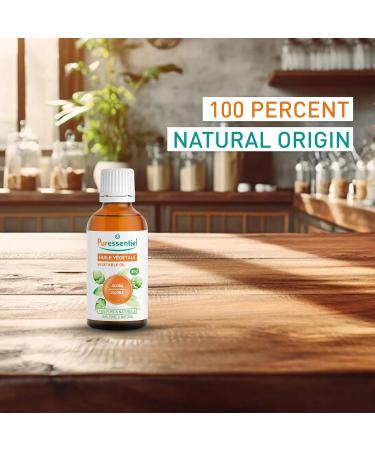 Pure Essentiel Organic Jojoba Oil - 100% Pure & Natural Cold-Pressed Vegan - Nourish Hair Skin & Nails - 50ml - Buy Online on GoSupps.com