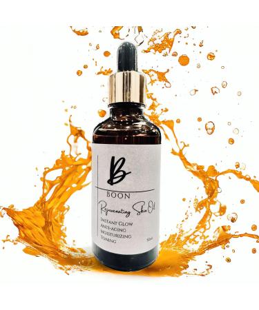 Rejuvenating Luxurious Facial Oil Instant Glow Moisturizing Anti-aging Toning Natural Organic Ingredients Non-greasy Light Weight Skin Serum 50ml