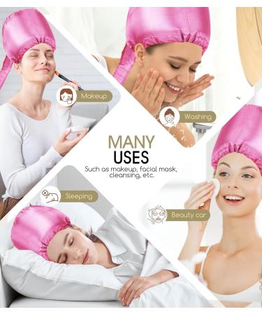 Hair Dryer Combo for Curly Hair - Adjustable Net Plopping Cap & Hooded Diffuser - All Hair Types - Pink - Buy Online on GoSupps.com