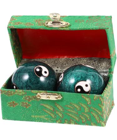 Ultechnovo 10 STK Metal Health Massage Handballs Stress Relief & Fitness Balls for Adults | International Shipping - Buy Online on GoSupps.com