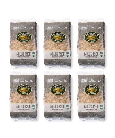 Nature's Path Organic Millet Rice Flakes Cereal - Non-GMO, 30g Whole Grains, 2 lbs (Pack of 6) - Earth Friendly - Buy Online on GoSupps.com