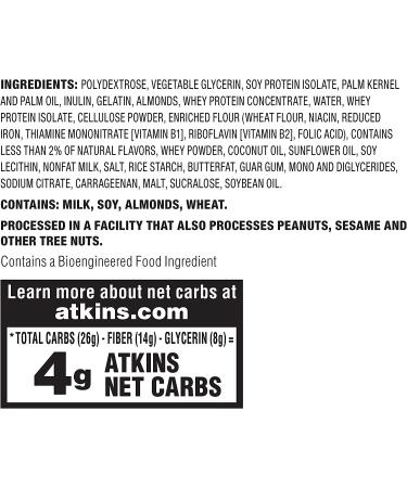 Atkins Vanilla Caramel Pretzel Protein Meal Bar - Keto Friendly - 5 Count - Buy Online on GoSupps.com