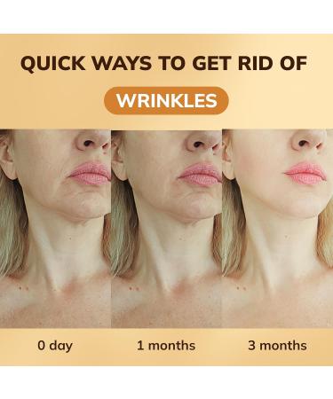 ABERA Gold Anti-Wrinkle Ampoule Anti-Aging Serum For All Skin Type with Peach Extract and Hyaluronic Acid Skin Firming & Firming Serum Hydrating Serum (1 Ampoule) - Buy Online on GoSupps.com