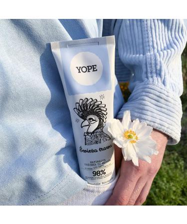 YOPE_Natural hair conditioner Fresh grass 170ml - Buy Online on GoSupps.com