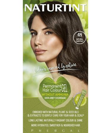 Naturtint Permanent Hair Colour 4N Natural Chestnut - Shop Now for Vibrant and Natural Looking Hair - Buy Online on GoSupps.com