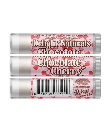 Delight Naturals Valentines Lip Balm Gift Set - Strawberries & Cream Raspberry Sugar Cookie Chocolate Cherry Candy Hearts - Buy Online on GoSupps.com