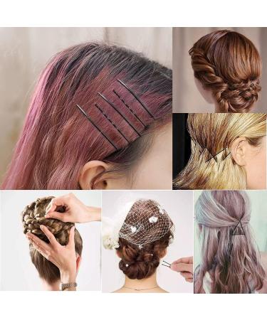 200 Pieces 5 cm Hair Pins Kit Hair Clips Secure Hold Bobby Pins Hair Clips for Women Girls - Buy Online on GoSupps.com