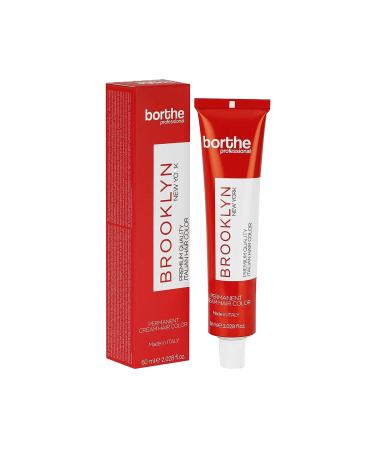 BORTHE Professional Permanent Long Lasting Hair Colour/Dye 60ml Made in Italy Gentle on Your Scalp Permanent Hair Dye %100 White Hair Coverage No Harsh Chemicals - 9.0 Very Light Blonde
