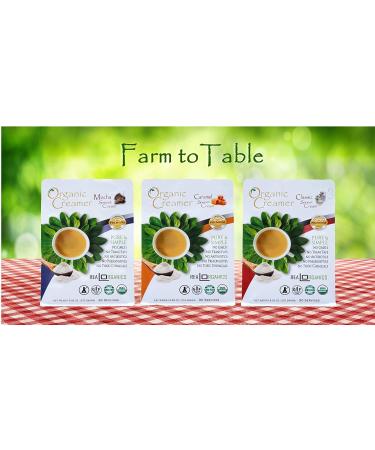 Realorganics PURE & SIMPLE Powdered Coffee Creamer - Certified Organic, rBST, GMO, Gluten, Chemical Additive, and Preservative Free - Classic Sweet Cream - Buy Online on GoSupps.com