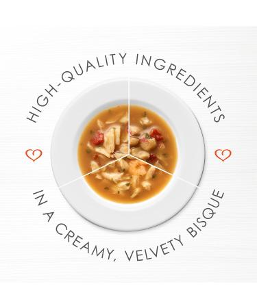 Fancy Feast Broths Cat Food Complement Seafood Bisque Collection Variety Pack 3 Flavours - 40 g Pouch (12 Pack) Seafood Bisque Variety 12 - Buy Online on GoSupps.com