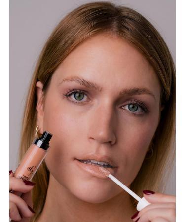 And Gretel Natural Cosmetics Knutzen Lip Gloss - Nourishing Highly Pigmented Natural & Certified - Nude Shimmer 07 | 6ml (1 Pack) - Shop Now for International Shipping! - Buy Online on GoSupps.com