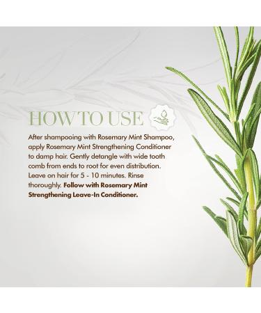 Mielle Organics Rosemary Mint Strengthening Shampoo and Conditioner with Biotin - Buy Online on GoSupps.com