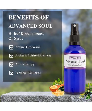 Vitali-Chi Essential Oil Spray Made from Ho Leaf & Frankincense | Stress Relief & Mood Enhancement | Air Freshener Aura & Room Spray 50 ml - Buy Online on GoSupps.com
