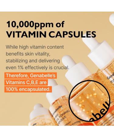 PDRN Vita Toning Ampoule - Lightweight Glass Skin & Toning Ampoule with Vitamin B C E PDRN Serum for Blemishes Fine Lines and Rough Skin Texture 1.01 fl oz 1.01 Fl Oz (Pack of 1) - Buy Online on GoSupps.com