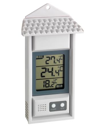 TFA Dostmann Digital thermometer for indoor or outdoor use 30.1039 weatherproof maximum and minimum values L 81 x W 30 x H 150 mm Single - Buy Online on GoSupps.com