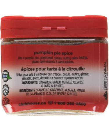 Club House Quality Natural Herbs & Spices Pumpkin Pie Spice Plastic Can 35g Pumpkin Pie Spice 35 g (Pack of 1) - Buy Online on GoSupps.com