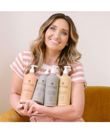 Hairitage Outta My Hair 1L Shampoo & Conditioner Set - Gentle Moisture for All Hair Types 1A-4C with Jojoba Oil & Signature Fragrance | International Shipping - Buy Online on GoSupps.com