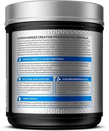 MuscleTech Cell Tech Elite Cherry Burst - Premium 1.3 lbs Creatine Supplement - Buy Online on GoSupps.com