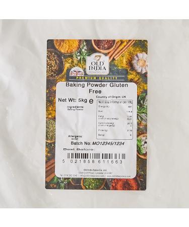 Old India Baking Powder Gluten Free 5kg - Premium Quality Baking Powder - Buy Online on GoSupps.com