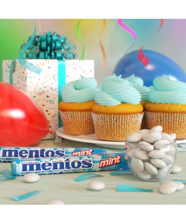 Mentos Chewy Mint Candy Roll  Mint  Non Melting  Party  14 Count (Pack of 15) - Packaging May Vary Candy Roll Mint 14 Count (Pack of 15) - Buy Online on GoSupps.com