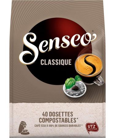 Senseo Caf - 400 Pods Assortment Strong and Classic (pack of 10 x 40) - Buy Online on GoSupps.com
