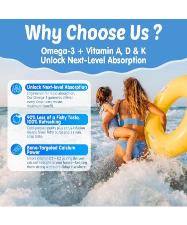 LILICARE 2PACK Womens Multivitamin Gummy + 2PACK Cod Liver Oil Gummies - Buy Online on GoSupps.com