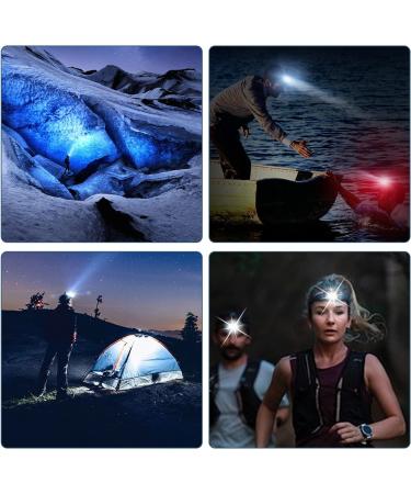 Hosonic LED Headlamp - Waterproof Red & White Light 4 Modes AAA Battery Perfect for Camping Running & Fishing - Ideal for Adults & Children - Buy Online on GoSupps.com
