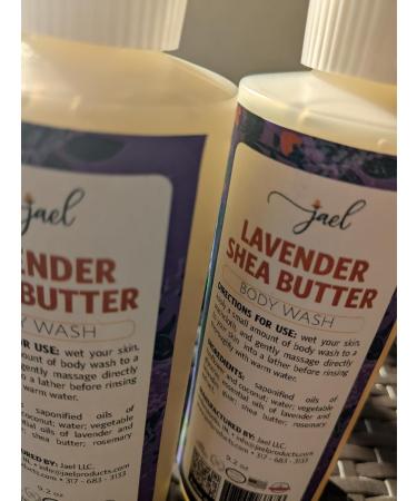 Jael Lavender Shea Butter Bodywash. 9.2 oz. As Natural as can be. - Buy Online on GoSupps.com