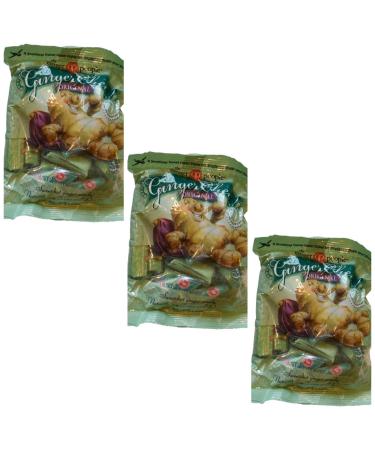 3 Packs The Ginger People Ginger Chews Original 5 Oz Bags Ginger 5 Ounce (Pack of 3)