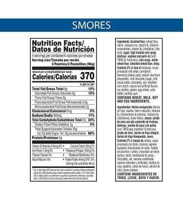 Pop-Tarts Frosted S'mores 13.5oz Box (8 Pack) - Kids Snacks & Breakfast Foods - Buy Online on GoSupps.com
