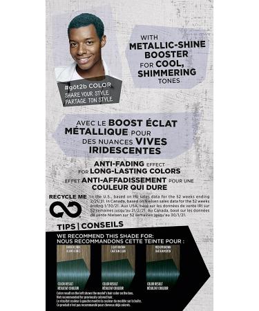 Got2b Metallics M77 Mermaid Green Permanent Hair Color - Vibrant, Long-lasting Dye - Buy Online on GoSupps.com