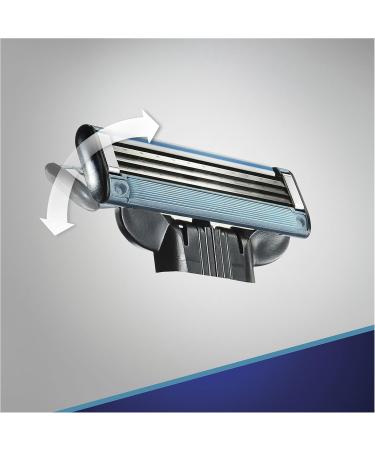 Buy Gillette Mach 3 Start Razor Blades for Men - Pack of 5 | Fast International Shipping - Buy Online on GoSupps.com