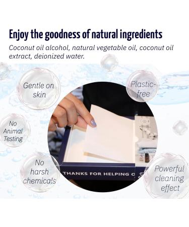 Plant-Based Laundry Detergent Sheets | 100% Plastic-Free & Biodegradable | Fresh Linen Scent - 60 Sheets for Powerful Cleaning - Buy Online on GoSupps.com