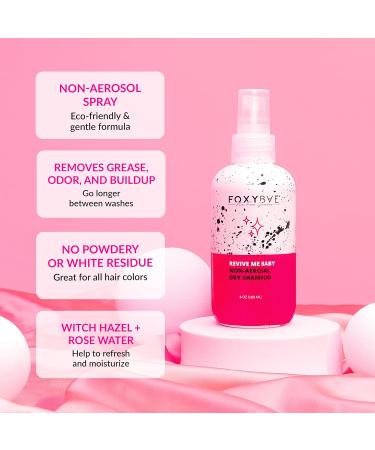 FoxyBae Revive Me Baby Non Aerosol Dry Shampoo 6oz - Refresh Your Hair Anywhere | International Shipping - Buy Online on GoSupps.com