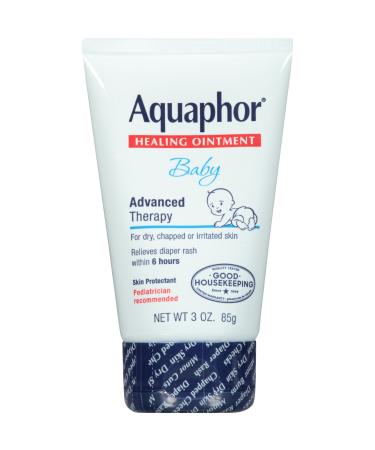Aquaphor Baby Healing Ointment  3 oz (85 g) 3 Ounce (Pack of 1)