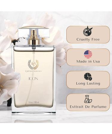 Icon Oriental Floral Fragrance Inspired by IDOLE d'ARMAN-I perfume for women - Luxurious Blend of Ginger Jasmine & Amber - Women's Perfume for Day & Evening Wear - Warm Vibrant Scent 100ml - Buy Online on GoSupps.com