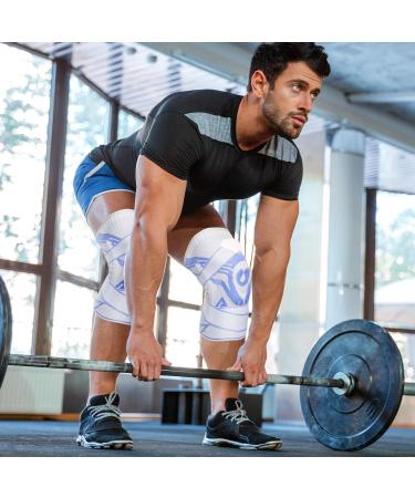 Buy Premium Comfortable Knee Brace - Breathable Support for Joint Pain Relief | Ideal for Arthritis & Running - White XXL - Buy Online on GoSupps.com