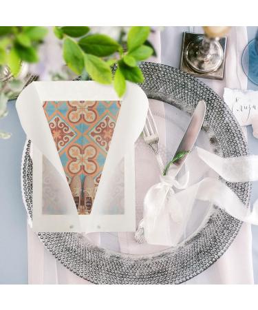 200 Pcs Translucent Vellum Jacket Wedding Invitation Covers - 10.63 x 7.09 Inch, Perfect for 5 x 7 Inch Cards - Buy Online on GoSupps.com