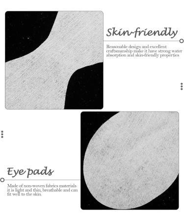 LABRIMP Feuilles de Masque Yeux en Papier 100% Coton Patchs Hydratants Jetables 200 Pi ces Doux et pais pour Soins du Contour des Yeux et Utilisation DIY en Institut de Beaut  - Buy Online on GoSupps.com