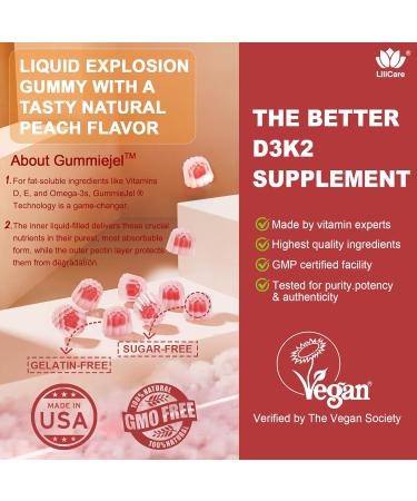 LILICARE Collagen Peptide Gummies + Vitamin D3 K2 Gummies for Women & Men - Buy Online on GoSupps.com