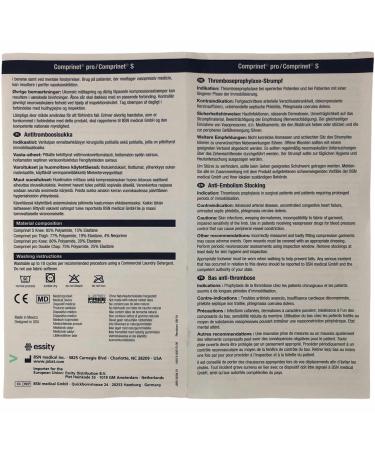 Comprinet Pro Anti-Thrombosis Compression Stockings - Thigh-Length Pack of 3 (Size 3) Enhanced Circulation Ideal for Travel & Recovery - Buy Online on GoSupps.com
