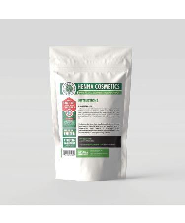 CYPRI Neem Powder (Azadirachta Indica) - 200g/7.05oz | Pure Henna Cosmetics for Hair and Skin - Buy Online on GoSupps.com