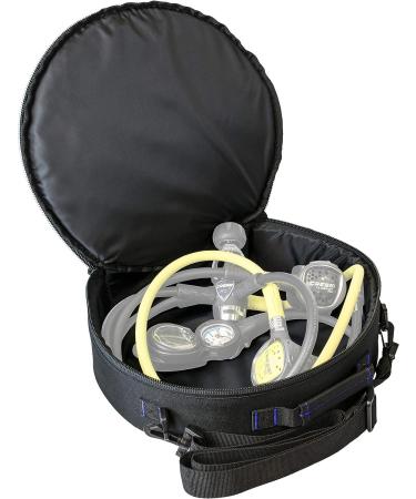 Cressi 360 Regulator Bag Black/Red - Securely Transport Your Gear - Buy Online on GoSupps.com
