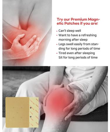 Buy Hanil ACU-Magnetic Feet Patches - 600 Gauss Acupuncture Magnets for Heel & Foot Health (10 Sheets) - International Shipping Available - Buy Online on GoSupps.com