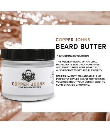Buy Beard Butter for Men - Shea Butter Jojoba Oil Sea Minerals | Moisture Softness Control & Sundance-Citrus Scent - 2 oz - Buy Online on GoSupps.com