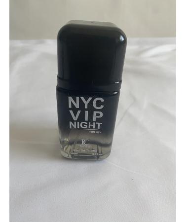 NYC VIP Night for Men EDT - Eau De Toilette 100ML (3.4 oz) | Aquatic Scent with Subtle Notes of Ginger Mandarin & Sandalwood | Everyday Essential |