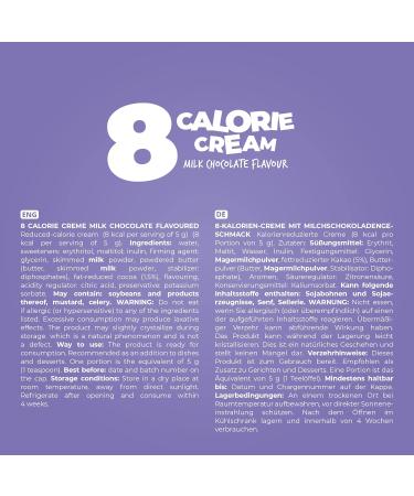  LOCCO Milk Chocolate Cream 8 Calories Low Fat & Without Sugar - Buy Online on GoSupps.com