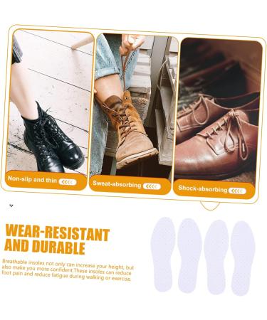 FRCOLOR 6 Pairs Sweat-Absorbing Thin Insoles - Breathable Shockproof and Odorless Shoe Pads for Ultimate Comfort - Buy Online on GoSupps.com